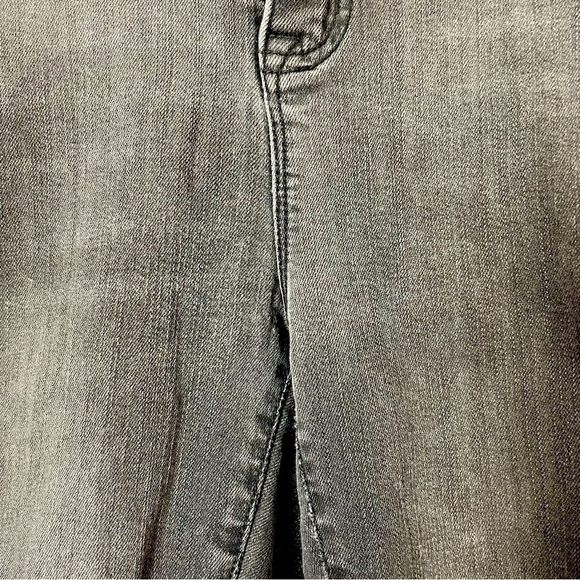 Torrid Bombshell Skinny Jeans | Distressed | Raw Hemline | Black - Picture 5 of 15